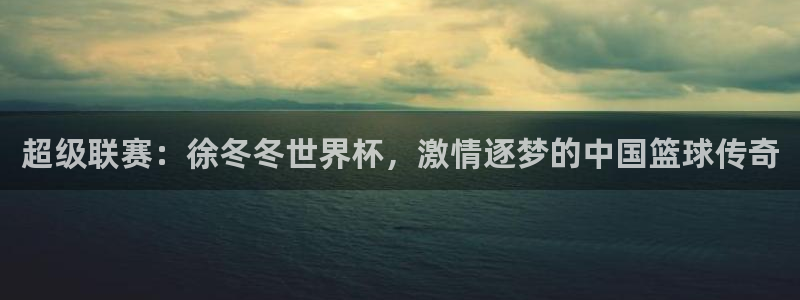 世界杯比赛：超级联赛：徐冬冬世界杯，激情逐梦的中国篮球传奇