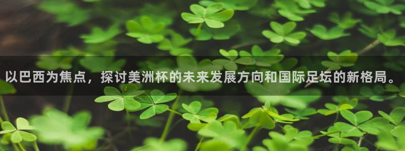 法国杯2026赛程表：以巴西为焦点，探讨美洲杯的未来发展方向和国际足坛的新格局。